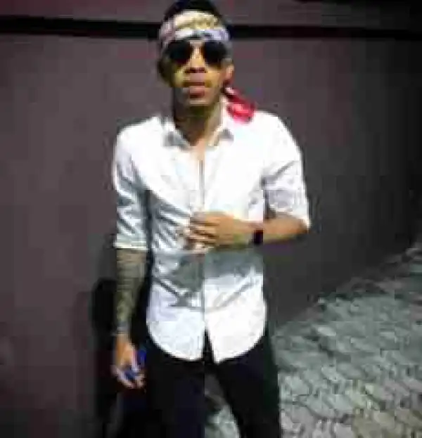Tekno Cuddling His Newborn Daughter, Skye (Photo)